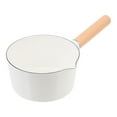 thumbnail image 6 of PAMINGONO Enamel Cookware White Milk Pot 1Pcs 11.8x5.9x3.1in, 6 of 8