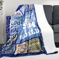thumbnail image 3 of Gifts for Son Blanket 60"X 50", Son Gifts from Mom, to My Son Birthday Gifts from Mom Dad, Adult Son Gift Ideas, Christmas Graduation Gifts for Grown Son, Son Throw Blanket from Mom, 3 of 6