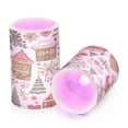 thumbnail image 7 of Yayeee Flameless Candles with Remote Flickering Battery Operated Multi Color Changing, Brown Nordic Christmas House, 7 of 7
