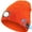 Bright Orange, variant on Unisex Bluetooth Beanie Hat with Light,USB Rechargeable 6 LED Headlamp Winter Hat with Headphones and Built-in Speaker Mic for Men Women Running Camping Fishing (Black)