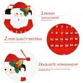 thumbnail image 4 of Countdown to Christmas Santa Advent Calendar Hanging Ornaments for Home Office Party Decoration, 4 of 7