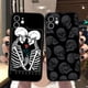 thumbnail image 2 of Black Phone Case For iPhone 14 13 12 11 Pro XS Max 6 S 8 7 Plus X XR 5S SE 12Mini Grim Reaper Skull Skeleton Soft Silicone Cover xuanjing unisex, 2 of 2