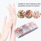 thumbnail image 5 of Moglad Nails Form Nail Sticker Art Tips Guía Adhesivo Adhesivo moglad  Rosa y 300 piezas, 5 of 7