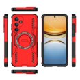 thumbnail image 4 of Designed for Samsung Galaxy A55 Heavy Duty Magnetic Phone Case,Compatible with Mag-safe,Military Grade Drop Protection,Dropproof Anti-fall Tough Rugged Durable Shockproof Phone Case,Red, 4 of 11