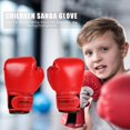 thumbnail image 2 of 2 Pcs Gants d'Entraînement de Boxe en Cuir pour Enfants (Blanc), 2 of 5