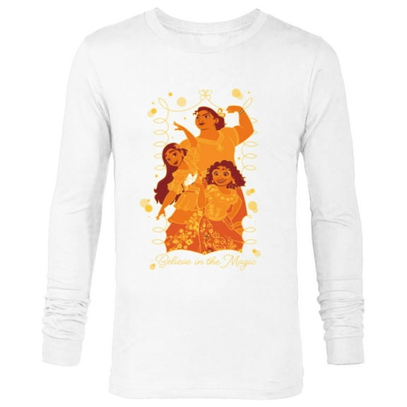 Disney Encanto Believe in the Magic Mirabel Luisa Isabela - Long Sleeve T-Shirt for Men - Customized-White