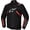 Black/White/Red Fluo, variant on T-SPS V2 Waterproof Men's Street Motorcycle Jackets - Black/Black / Medium