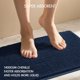 thumbnail image 4 of Alfombra de baño SUBRTEX Chenille Bath 50x80 cm Azul Marino, 4 of 9