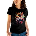 thumbnail image 1 of Playera de Motera - Ride It! - Diseño de Salpicadura Psicodélica, 100% Algodón, 1 of 6