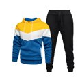 thumbnail image 4 of Suéter y pantalones cosidos en tres colores Traje de otoño e invierno con capucha de dos piezas para hombres Pompotops oipoqjl29431, 4 of 6