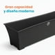 thumbnail image 4 of Jardinera Tipo Rattan Plástico Rectangular Maceta Jardín Exterior Interior, 4 of 7