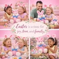 thumbnail image 4 of Easter Bunny Plush Toys, Interactive Singing & Repeating Stuffed Animals with Moving Ears, Peek-A-Boo Musical Bunny Gift Easter Decoration for Girls Boys, Soft White Plush 13.78”, 4 of 11