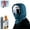 Blue#2, variant on Waterproof Fleece Lined Hood, Windproof 3-in-1 Full Cover Ski Mask with Drawstring, Winter Balaclava Cycling Face Mask