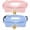 Pink Blue, variant on 2Pack Soft Corduroy Cat & Dog Collars with Bow Tie & Bell, Adjustable Breakaway Safety Collar for Small Pets