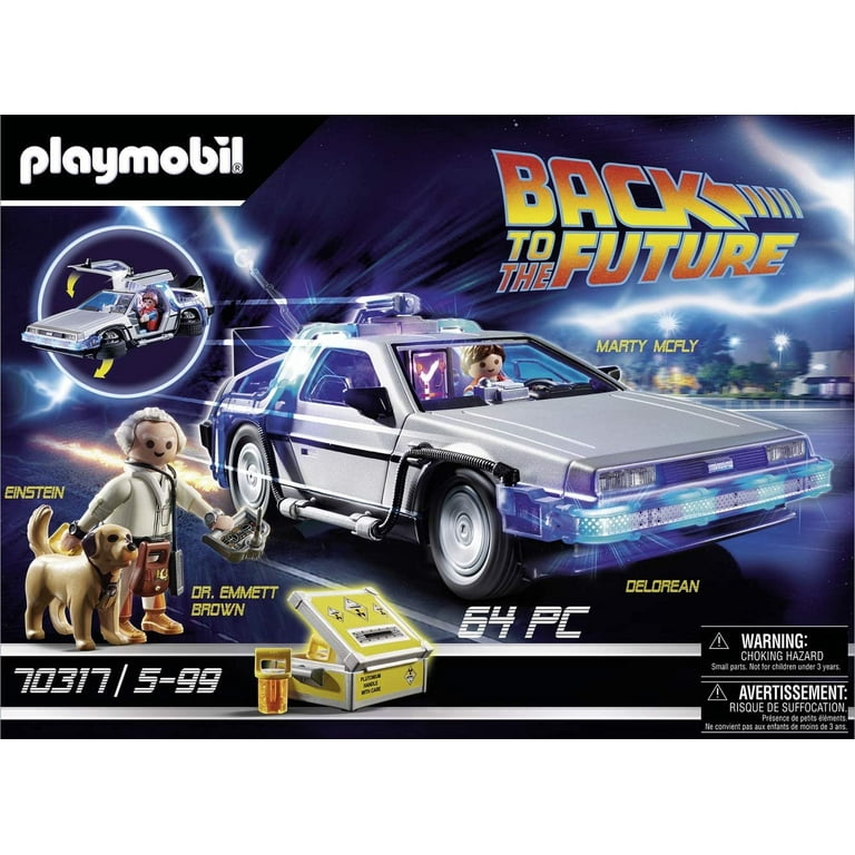  Playmobil Back to The Future Delorean : Toys & Games