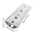thumbnail image 2 of HOOWIFFY 4pcs Furniture Connection Kit Sofa Connector Iron Stable Connection for Homeowners, 2 of 5
