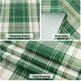 thumbnail image 3 of Buffalo Plaid Table Cloth Square 54 x 54 Inch - Wrinkle and Stain Resistant Waterproof Table Covers, Washable Tablecloth for Christmas Party Picnic, Forest Green, 3 of 7