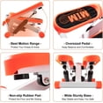 thumbnail image 4 of Portable Total Body Exercise Mini Stair Stepper with Monitor - Low Impact Black and Gray Stepper - Great Design for at Home Workouts - Step Machines, 4 of 7