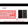 thumbnail image 2 of Huawei P10 5.1 Écran LCD + Numériseur Écran Tactile Complet - Noir, 2 of 2