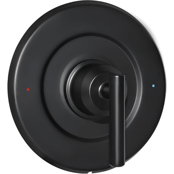 Replacement Shower Handle for Moen T2901BL, Single Lever Temperature Control for Posi-Temp Valve,Matte Black Trim (Fits #2510 Valve,Valve& Catridge Not Inclued)