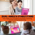 thumbnail image 4 of KOMI Suitable for Lenovo Tab M11 Protective case 11 inches (TB330FU/TB330XU), Children's EVA Shock Absorber Suitable for Lenovo M11, with Vertical Tablet Protective case, (Rose), 4 of 7