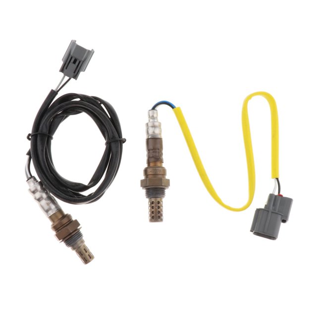 Conjunto de 2 sensores de de relación de combustible de aire de ajuste directo y inferior para Acura, aguas arriba y aguas Soledad Sensor de oxígeno O2 aguas arriba