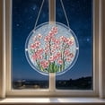 thumbnail image 5 of Acrylic Jigsaw Puzzle Suncatcher-Galactic Colorful Birds, Stained Glass Window Hanging, Home Decor Creative Mom Gifts, Birthday Gifts for Women,Wife, Sisters, Aunt, Besties 7.4in, 5 of 7