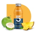 thumbnail image 3 of COCO5 Clean Sports Hydration Pineapple Flavor | 100% Natural | 50% Less Sugar | Nothing Artificial | Non-GMO | Gluten Free | Developed by Pro Trainers for Pro Athletes | 16.9 OZ (Pack - 12), 3 of 8
