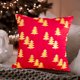 thumbnail image 4 of Funda de almohada navideña Funda de almohada de invierno para dormitorio Funda de almohada con estampado navideño Decoración navideña Regalo navideño Funda de almohada roja, 4 of 5