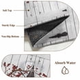 thumbnail image 6 of Round Rug 5Ft Washable Non-Slip, Texas Star Retro Circle Area Rugs for Living Room Bedroom, Vintage Brown Red Berry Wooden Indoor Floor Mats Carpet Runner for Home Decor Aesthetic, 6 of 8