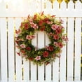 thumbnail image 6 of JHyouerji Spring Wreaths for Front Door Artificial Wreath with Eucalyptus Leaf for Spring Summer Easter Outdoors Farmhouse Wall Wedding Porch Home Decor, 6 of 6
