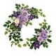 thumbnail image 1 of 2 piezas de arco de boda con flores decorativas, hojas verdes, flores artificiales rústicas Púrpura, 1 of 9