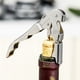 thumbnail image 4 of Herramienta de barra abridor de botellas de vino sacacorchos de camareros con doble bisagra de acero inoxidable, 4 of 4