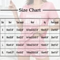 thumbnail image 4 of TAGOLD Womens Pajama Set Round Neck Short Sleeve Soft Breathable Summer Casual Elastic Waist Lightweight Shorts Loungewear Set, 4 of 5