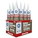 thumbnail image 2 of GE Advanced Silicone Caulk for Kitchen & Bathroom, White, 10 fl oz Cartridge, 12 Pack - 100% Waterproof Silicone Sealant, 5X Stronger Adhesion, Shrink & Crack Proof, 2 of 5