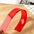 thumbnail image 5 of 1 Pcs Flexible Ruler 30cm/12in Bendable Scale Centimeter Inch Math Ruler Plastic Clear Straight Edge Ruler Soft Shatterproof Ruler for Students Classroom Adults Office Stationary (Random Color), 5 of 9