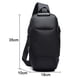thumbnail image 5 of 1 Uds. Mochila antirrobo para hombre, bolso de hombro informal, resistente al agua, color negro, 5 of 8