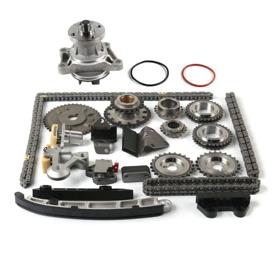 MOCA AUTOPARTS Timing Chain Kit Water Pump Fit for 2006-2008 Suzuki Grand Vitara 2.7L