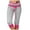 Gray, variant on Stamzod Womens Leggings Fashion Patchwork Summer High Waisted Plus Size Leggings Casual Slim Fitting Yoga Gym Capri Leggings for Women Purple XXXXL