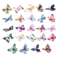 thumbnail image 3 of de Pared con Forma de Mariposa 3D, Pegatinas de Pared Reutilizables para Decoración Familiar, 3 of 5