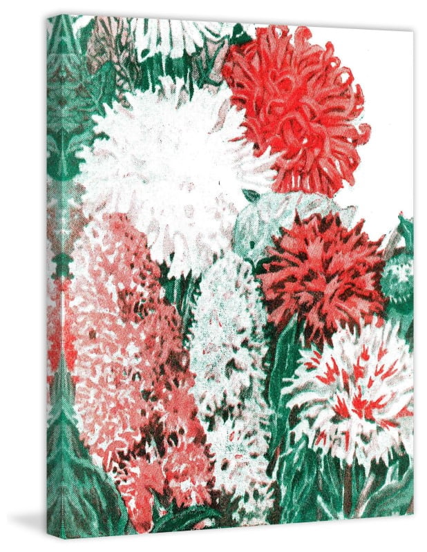 Marmont Hill "Seeds Flowers" Painting Print on Canvas