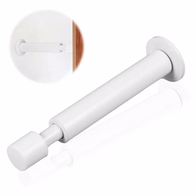 kurtrusly Silver Home Decoration With Stylish Door Stopper Wall Mounted Door Stop Compatible With Various