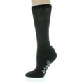 thumbnail image 3 of New 2 Pairs Dr. Scholl's Non-Binding Comfort Black Wide Leg Crew Socks Size 7-12, 3 of 3