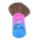 thumbnail image 5 of Cepillo plumero para el cuello, cerdas suaves de nailon, electrochapado, ergonómico, para cortar el pelo de barbero, para barbería, 5 of 12