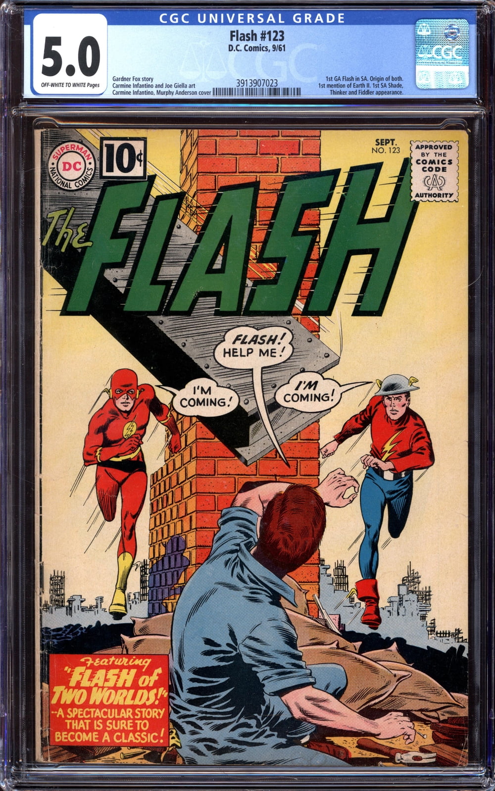 Cover of The Flash #123