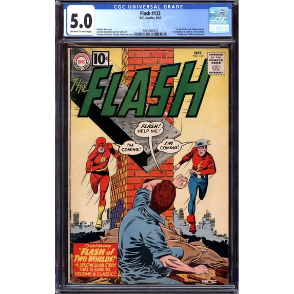 Flash #123 - CGC 5 Comic Book