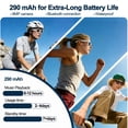thumbnail image 4 of Lentes inteligentes MNVOEQ con IA, cámara 4K y audio Bluetooth, 4 of 9