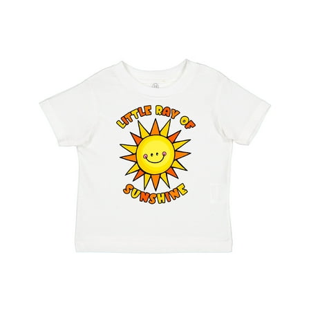 

Inktastic Little Ray of Sunshine Cute Smiling Yellow and Orange Sun Gift Toddler Boy or Toddler Girl T-Shirt