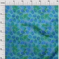 thumbnail image 2 of oneOone Cotton Poplin Twill Teal Blue Fabric Batik Sewing Fabric By The Yard Printed Diy Clothing Sewing Supplies 56 Inch Wide, 2 of 4