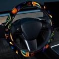 thumbnail image 2 of Flower Butterfly 14.5 Inch Printing PVC Leather Auto Accessories Steering Wheel Covers, Car Wheel Cover, Car Wheel Covers, 2 of 6